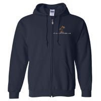 California Summer Vacation Full Zip Hoodie