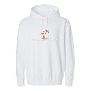 California Summer Vacation Garment-Dyed Fleece Hoodie