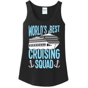 Cruising Ship Vacation Birthday Party Cruising Crew Cruise Ladies Essential Tank