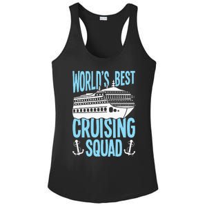 Cruising Ship Vacation Birthday Party Cruising Crew Cruise Ladies PosiCharge Competitor Racerback Tank