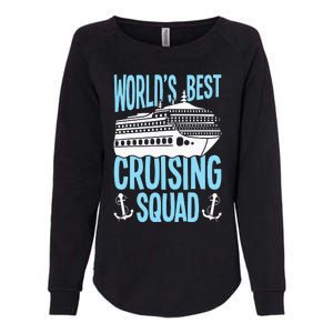 Cruising Ship Vacation Birthday Party Cruising Crew Cruise Womens California Wash Sweatshirt