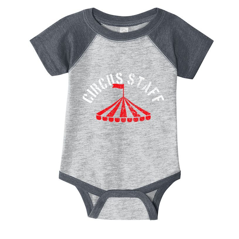 Circus Staff Vintage Birthday Theme Gift Infant Baby Jersey Bodysuit