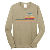 Cali Summer Vacation CA Palm Trees USA Retro California Long Sleeve Shirt