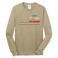 Cali Summer Vacation CA Palm Trees USA Retro California Tall Long Sleeve T-Shirt