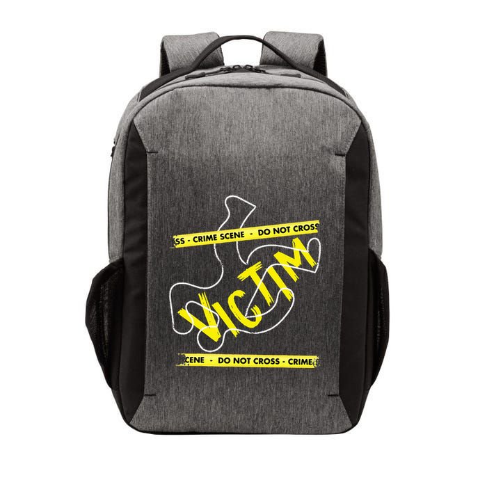 Crime Scene Victim Murder Mystery Dinner Chalk Outline Vector Backpack
