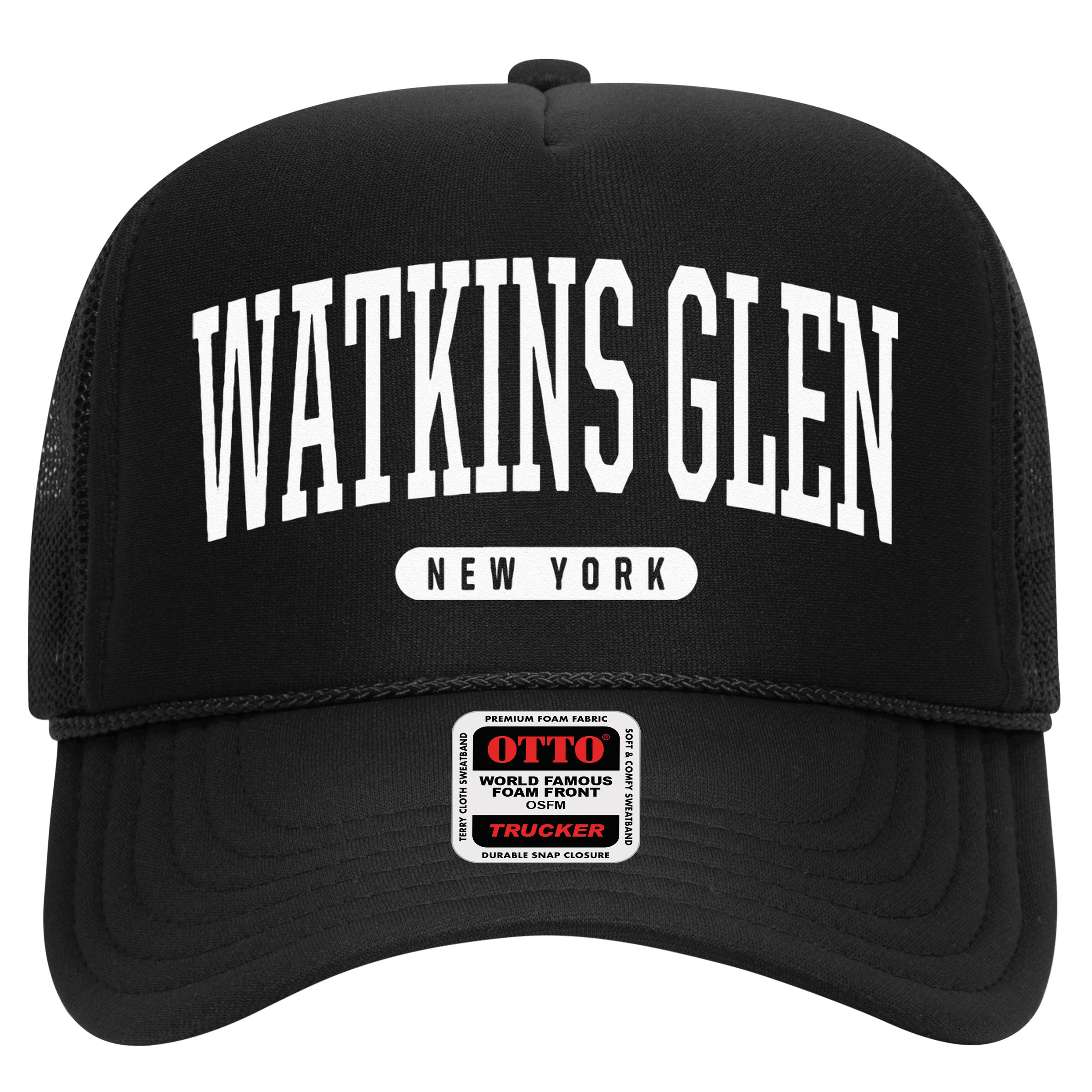 College Style Watkins Glen New York Souvenir Gift  Hat