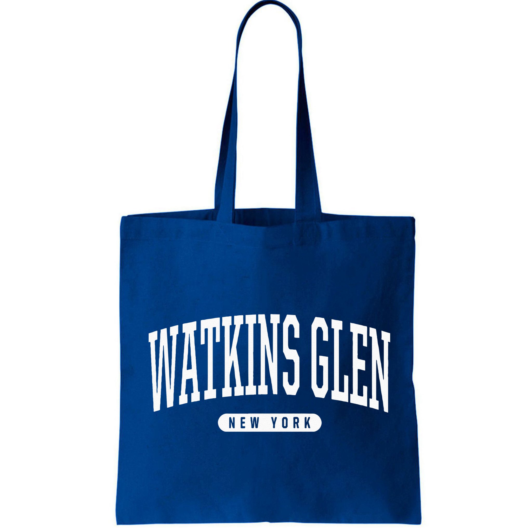 College Style Watkins Glen New York Souvenir Gift  Bag