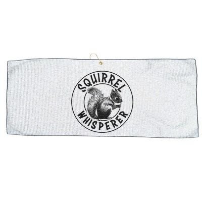 Cute Squirrel Whisperer Gift Vintage Large Microfiber Waffle Golf Towel