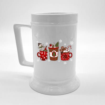 Cozy Snowy Winter Coffee Christmas Funny Gift For Coffee Lovers Cute Gift Beer Stein