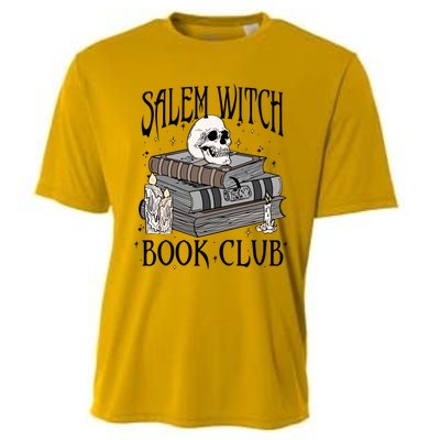 Cool Salem Witch Book Club Book Lovers Spooky Halloween Cool Gift Cooling Performance Crew T-Shirt