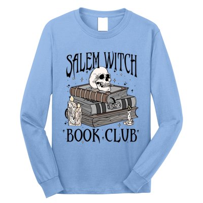 Cool Salem Witch Book Club Book Lovers Spooky Halloween Cool Gift Long Sleeve Shirt