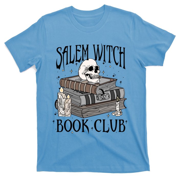 Cool Salem Witch Book Club Book Lovers Spooky Halloween Cool Gift T-Shirt