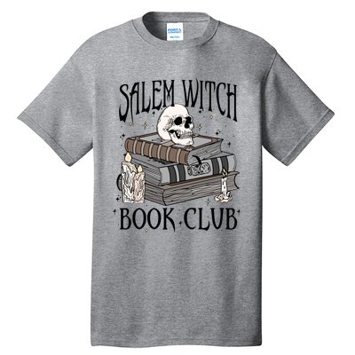 Cool Salem Witch Book Club Book Lovers Spooky Halloween Cool Gift Tall T-Shirt