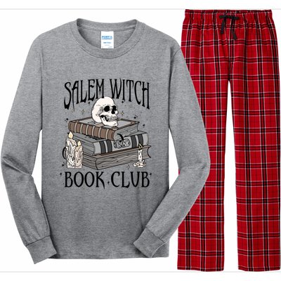 Cool Salem Witch Book Club Book Lovers Spooky Halloween Cool Gift Long Sleeve Pajama Set