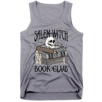 Cool Salem Witch Book Club Book Lovers Spooky Halloween Cool Gift Tank Top