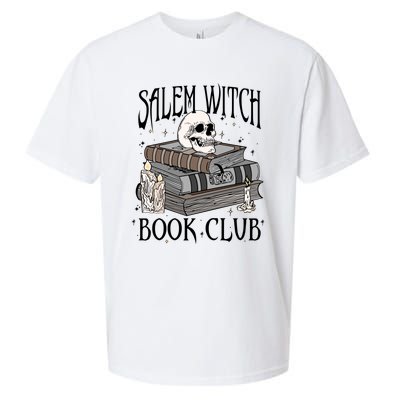 Cool Salem Witch Book Club Book Lovers Spooky Halloween Cool Gift Sueded Cloud Jersey T-Shirt