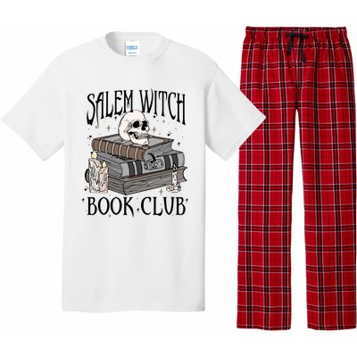 Cool Salem Witch Book Club Book Lovers Spooky Halloween Cool Gift Pajama Set