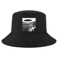 Cat Selfie With Alien Ufo Funny Cat Gifts Cool Comfort Performance Bucket Hat