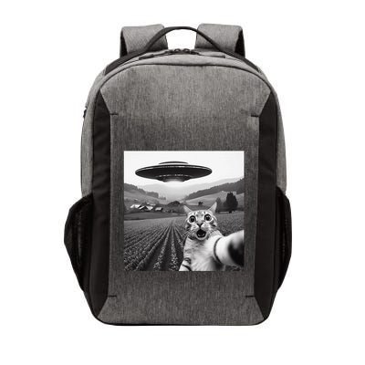Cat Selfie With Alien Ufo Funny Cat Gifts Vector Backpack