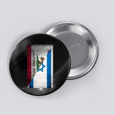 California Stands With Israeli Flag California Flag Button