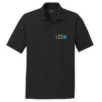 Clinical Social Worker Leopard Lcsw PosiCharge RacerMesh Polo