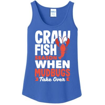 Crawfish Season When Mudbugs Take Over Gift Ladies Essential Tank