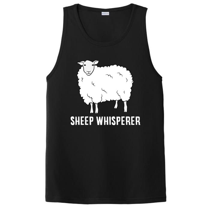 Cute Sheep Whisperer Farmer Sheep Farmer Love Sheep PosiCharge Competitor Tank