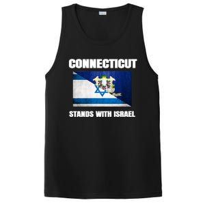 Connecticut Stands With Israel Connecticut Israel Flag PosiCharge Competitor Tank