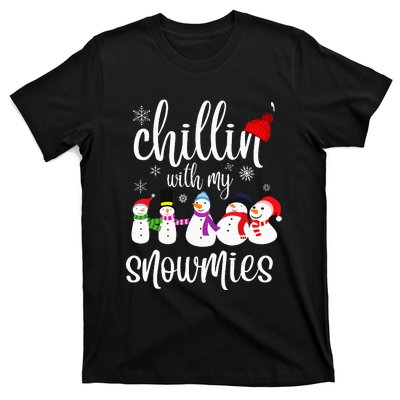 Cozy Snowman Winter Pajama Set T-Shirt