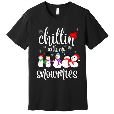 Cozy Snowman Winter Pajama Set Premium T-Shirt