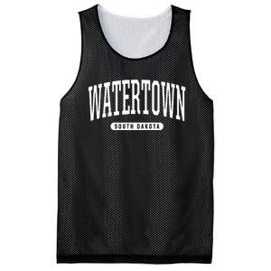 College Style Watertown South Dakota Souvenir Gift Mesh Reversible Basketball Jersey Tank