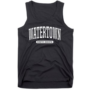 College Style Watertown South Dakota Souvenir Gift Tank Top