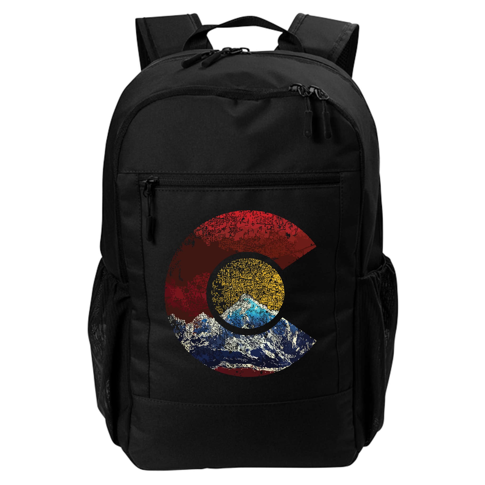 Colorado Shirts With Flag Themed Mountain Backpack