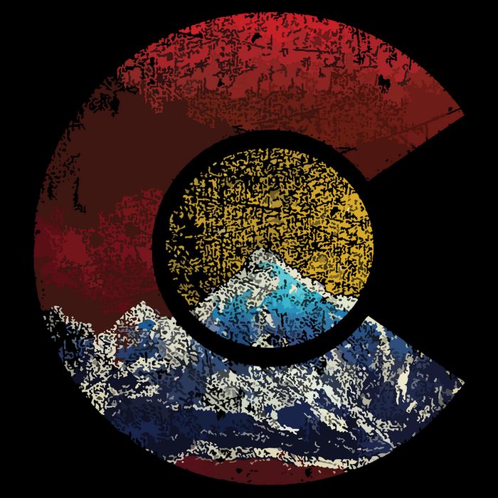 Colorado Shirts With Flag Themed Mountain Backpack