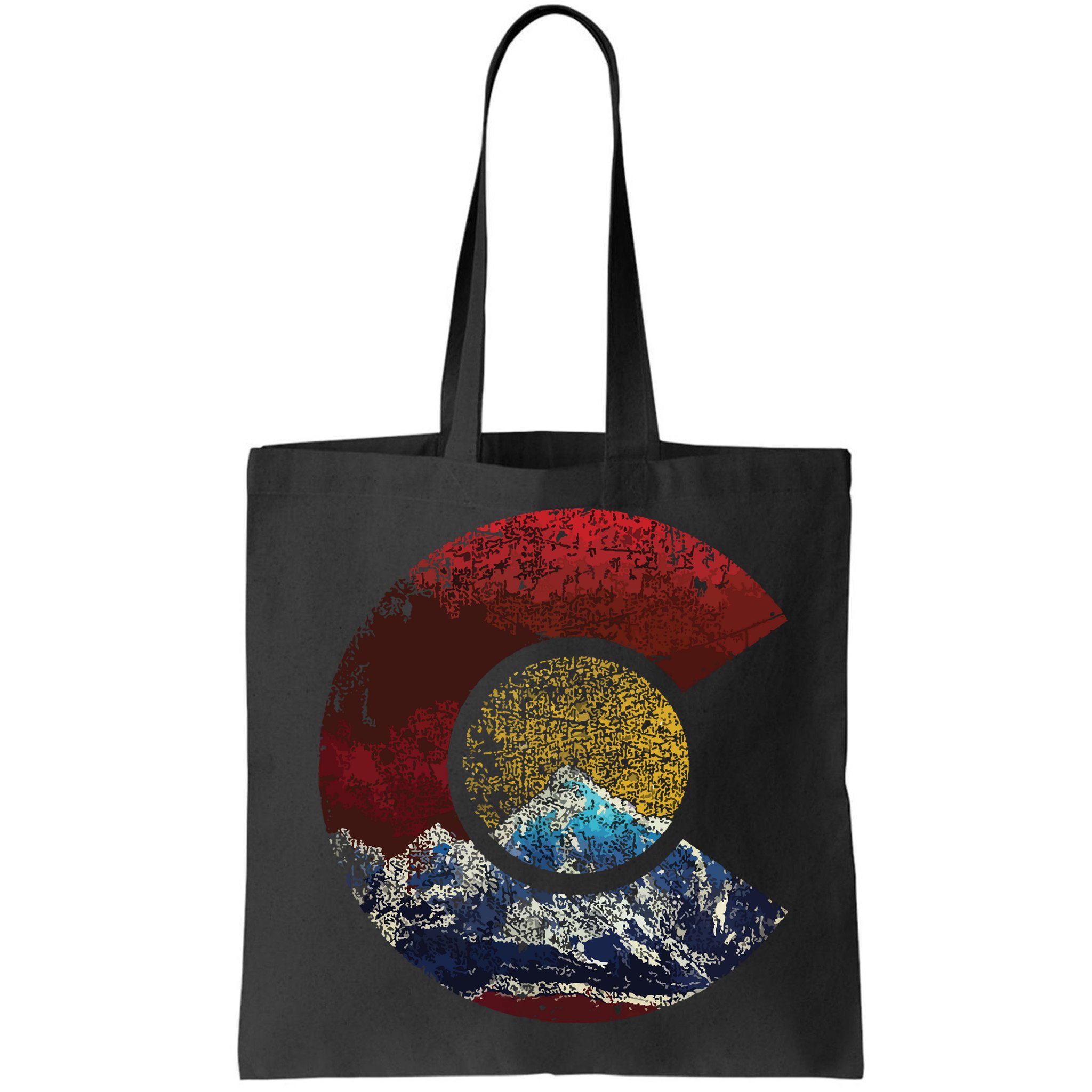 Colorado Shirts With Flag Themed Mountain Bag
