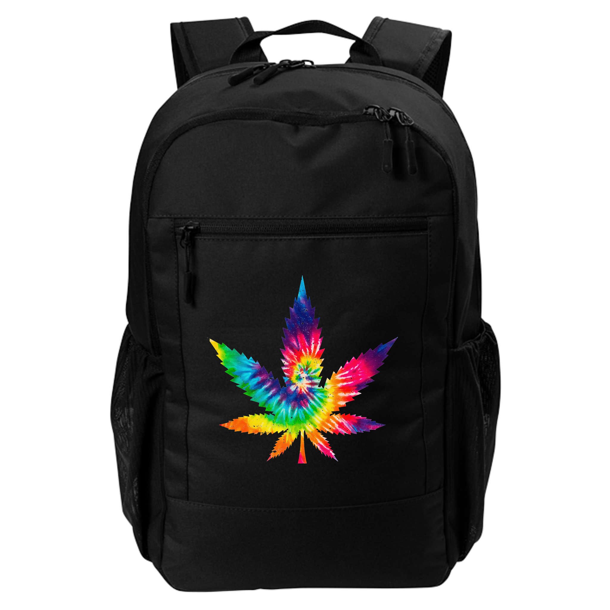 Cannabis Smoke Weed Tie Dye Hippie 420 Marijuana Stoner Tank Top Backpack