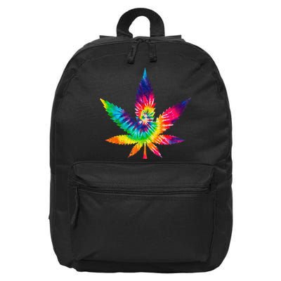 Cannabis Smoke Weed Tie Dye Hippie 420 Marijuana Stoner Tank Top 16 in Basic Backpack