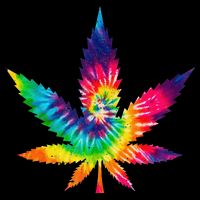Cannabis Smoke Weed Tie Dye Hippie 420 Marijuana Stoner Tank Top 16 in Basic Backpack