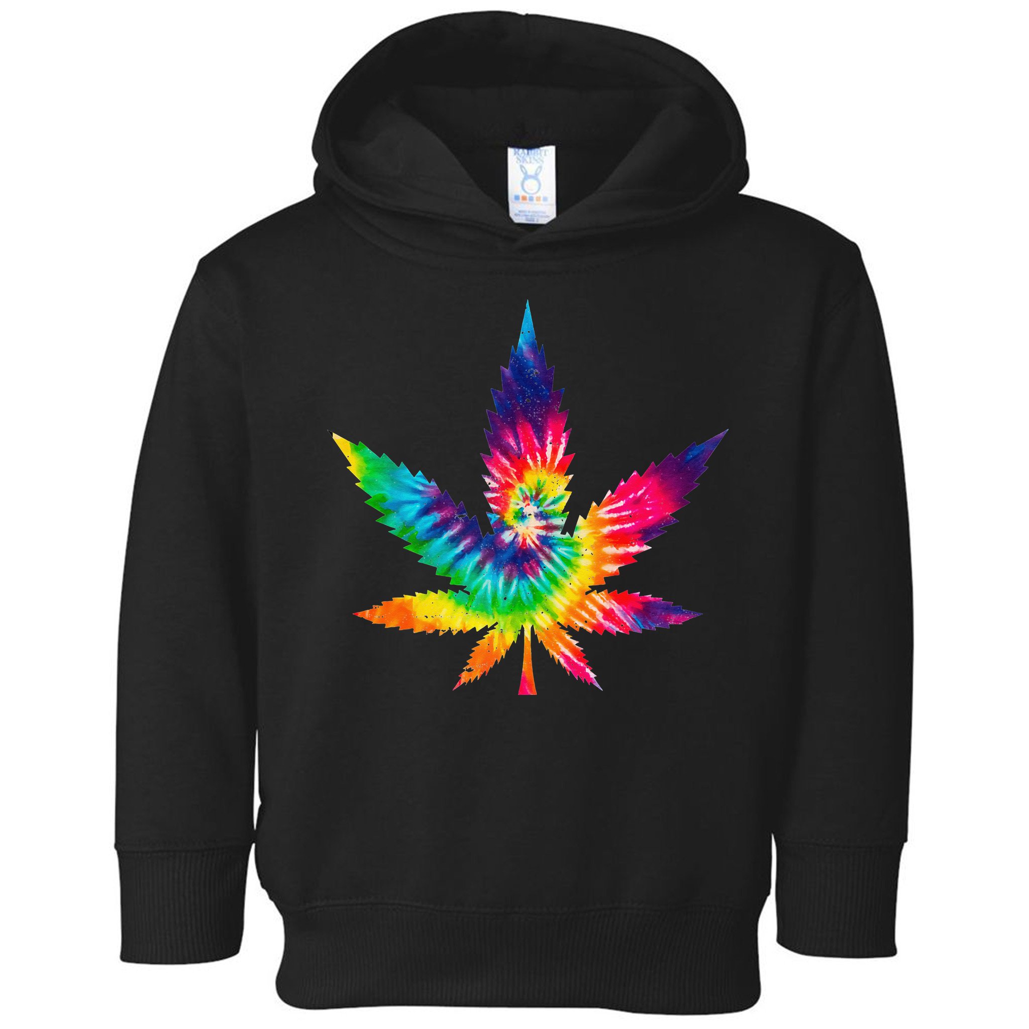 Cannabis Smoke Weed Tie Dye Hippie 420 Marijuana Stoner Tank Top Toddler Hoodie