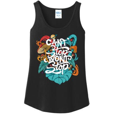 Can't Stop Won't Stop Ladies Essential Tank