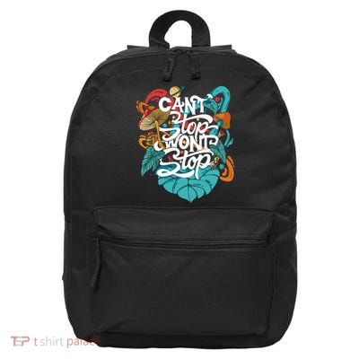 Can't Stop Won't Stop 16 in Basic Backpack