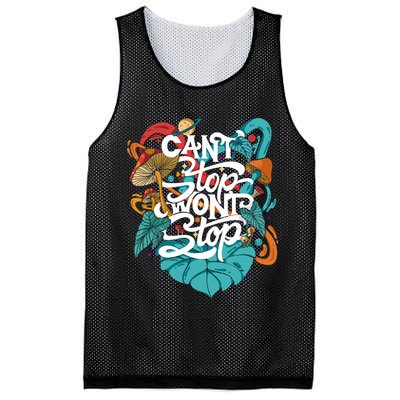 Can't Stop Won't Stop Mesh Reversible Basketball Jersey Tank