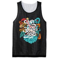 Can't Stop Won't Stop Mesh Reversible Basketball Jersey Tank