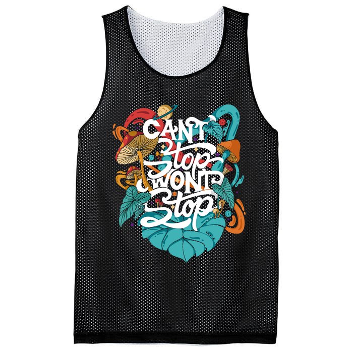 Can't Stop Won't Stop Mesh Reversible Basketball Jersey Tank