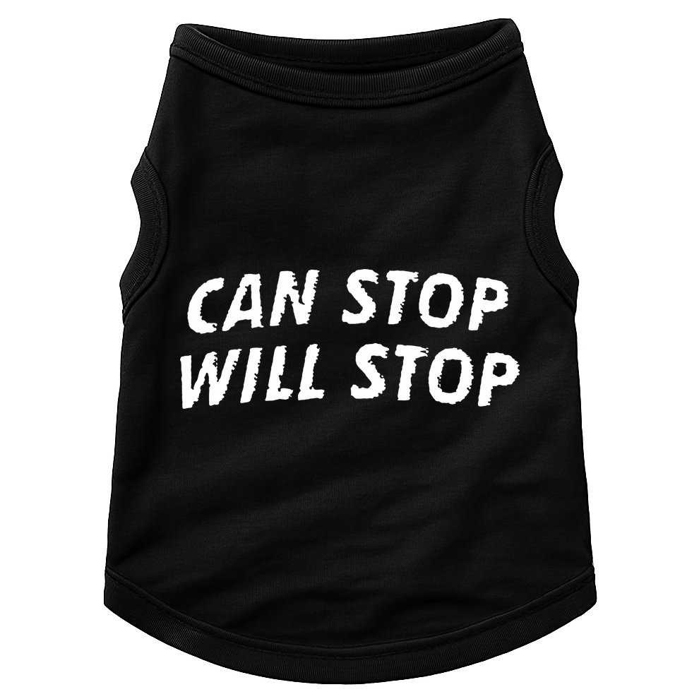 Can Stop, Will Stop Doggie Tank