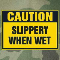 Caution Slippery When Wet Legacy Tie Dye Trucker Hat