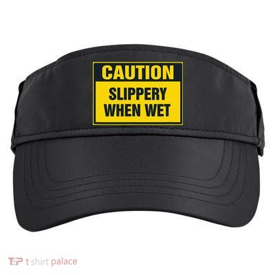 Caution Slippery When Wet Adult Drive Performance Visor