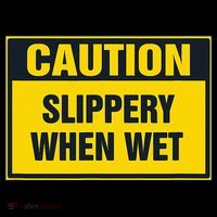 Caution Slippery When Wet Toddler Sweatshirt