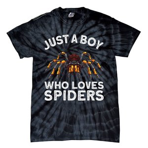 Cute Spider Web Tarantula Arachnid Tie-Dye T-Shirt