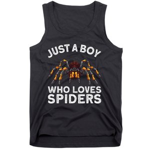 Cute Spider Web Tarantula Arachnid Tank Top